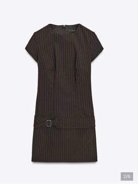 Zara Dark brown dress